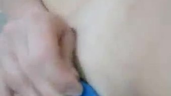 हस्तमैथुन ब्लू dildo