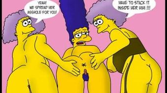 Griffins और simpsons पैरोडी जापानी हेंताई सेक्स