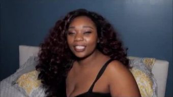 Ebony blowjob queen @irie voluptuous gives a sloppy gagger blowjob on 2 dicks